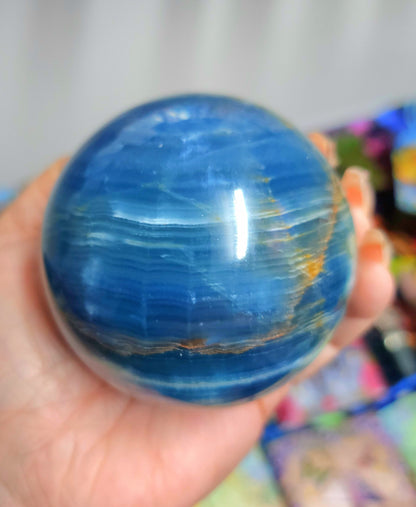 Blue Onyx Spheres