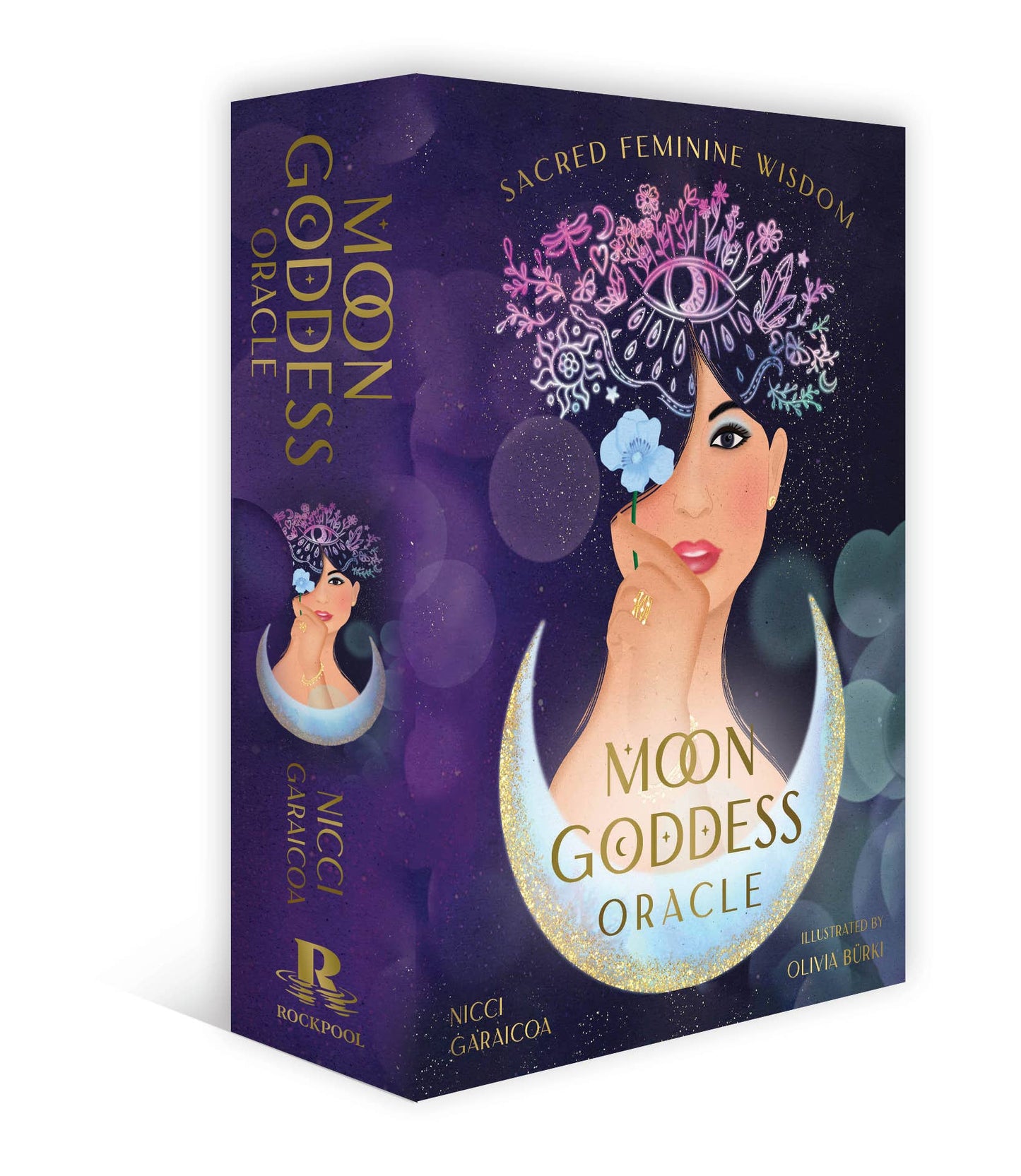 Moon Goddess Oracle: 36 Gilded Cards & 112-Page Guidebook