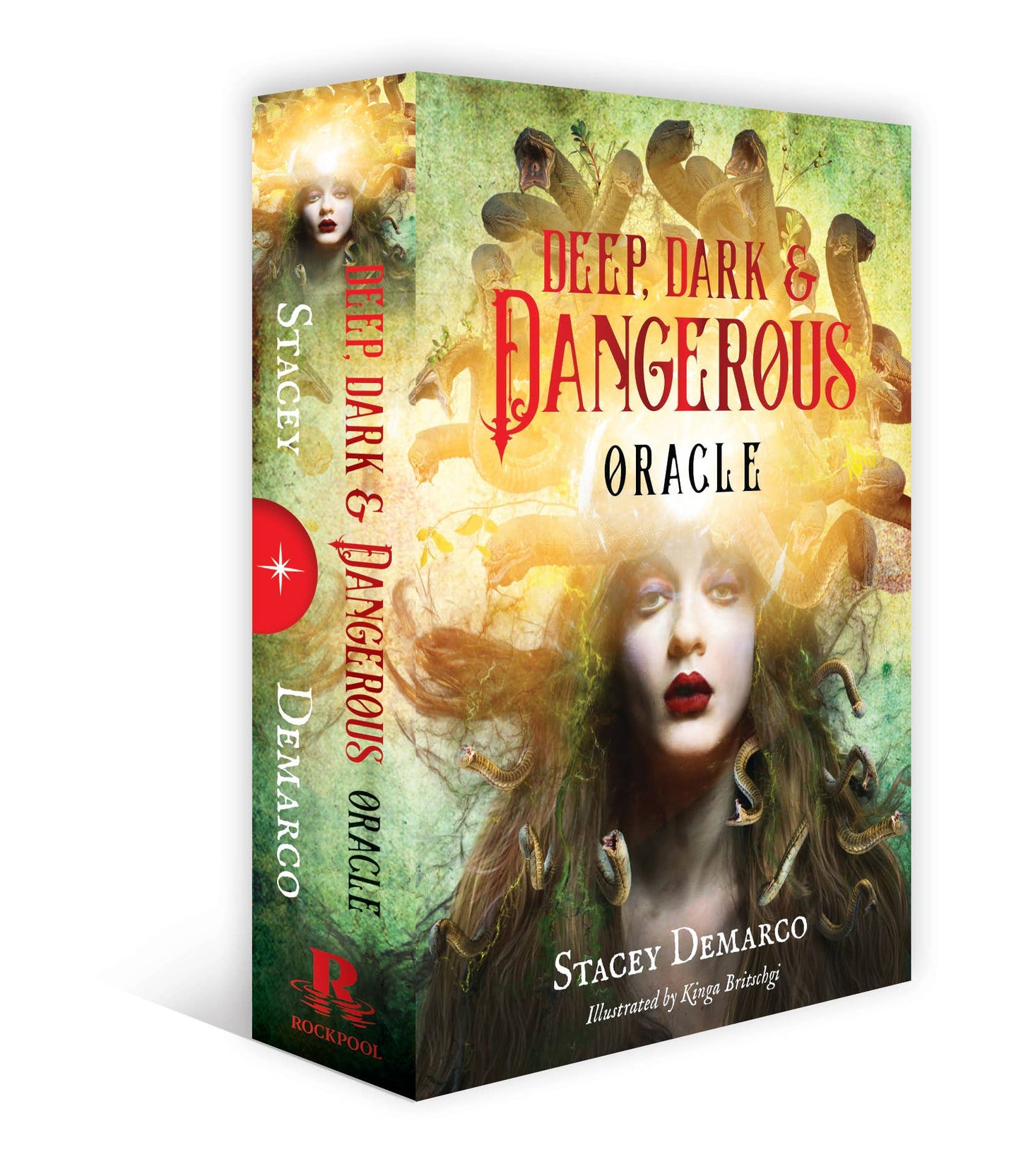 Deep Dark & Dangerous Oracle (44 Cards & 128 Page Guidebook)