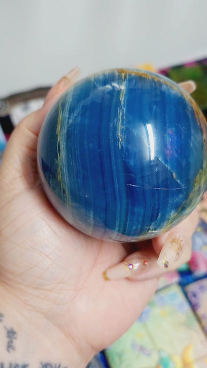 Blue Onyx Spheres