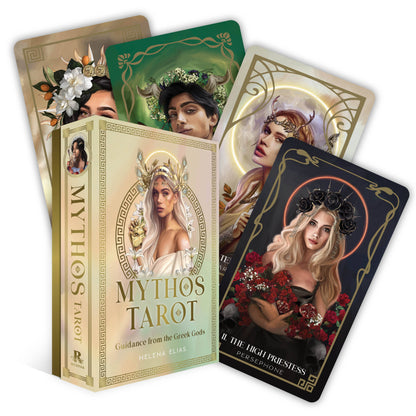 Mythos Tarot: 78 Gilded Cards & 128 Pg. Full-Color Guidebook