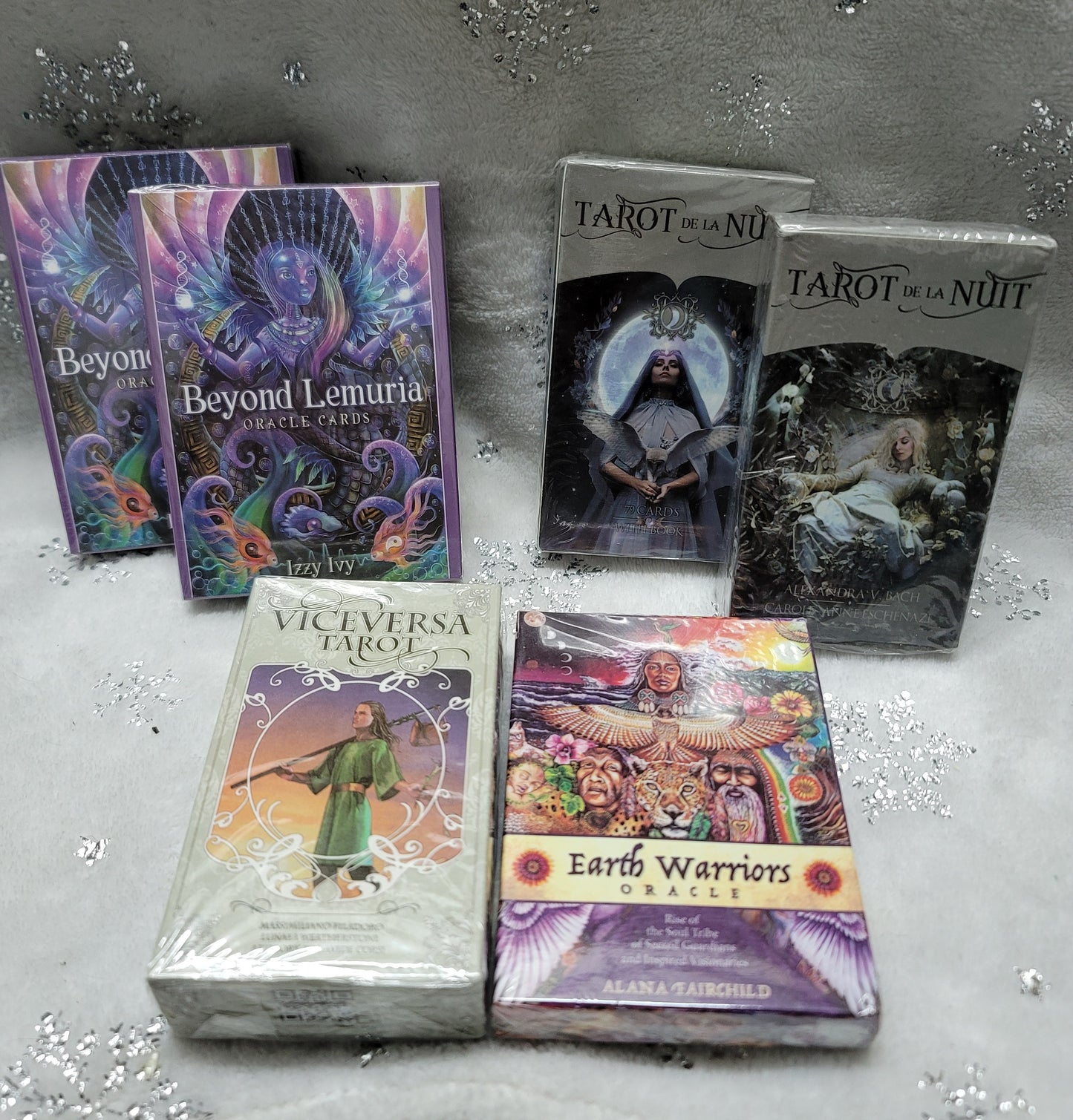 Affirmation, Oracle and Tarot Deck Collection