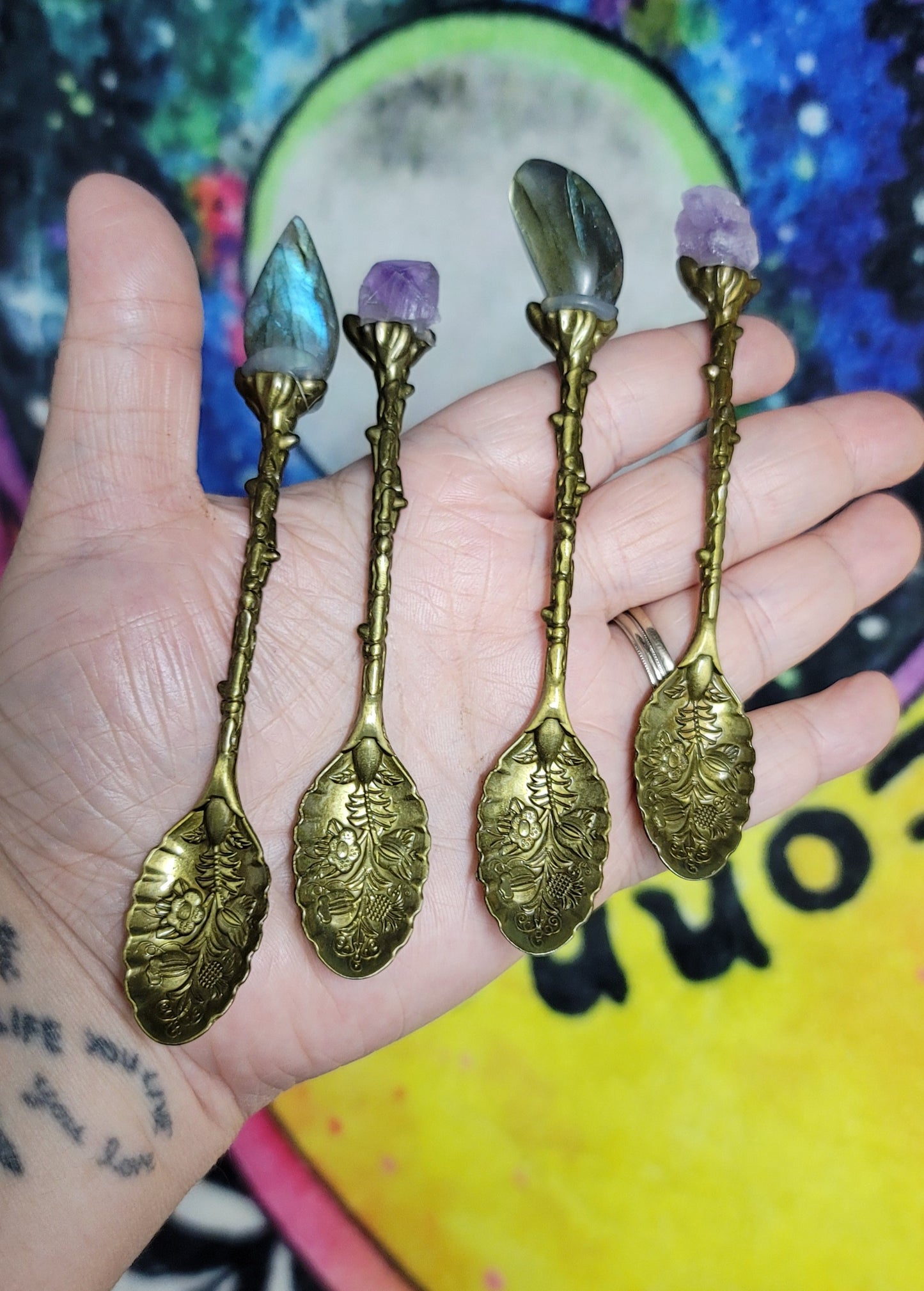Crystal Spoons