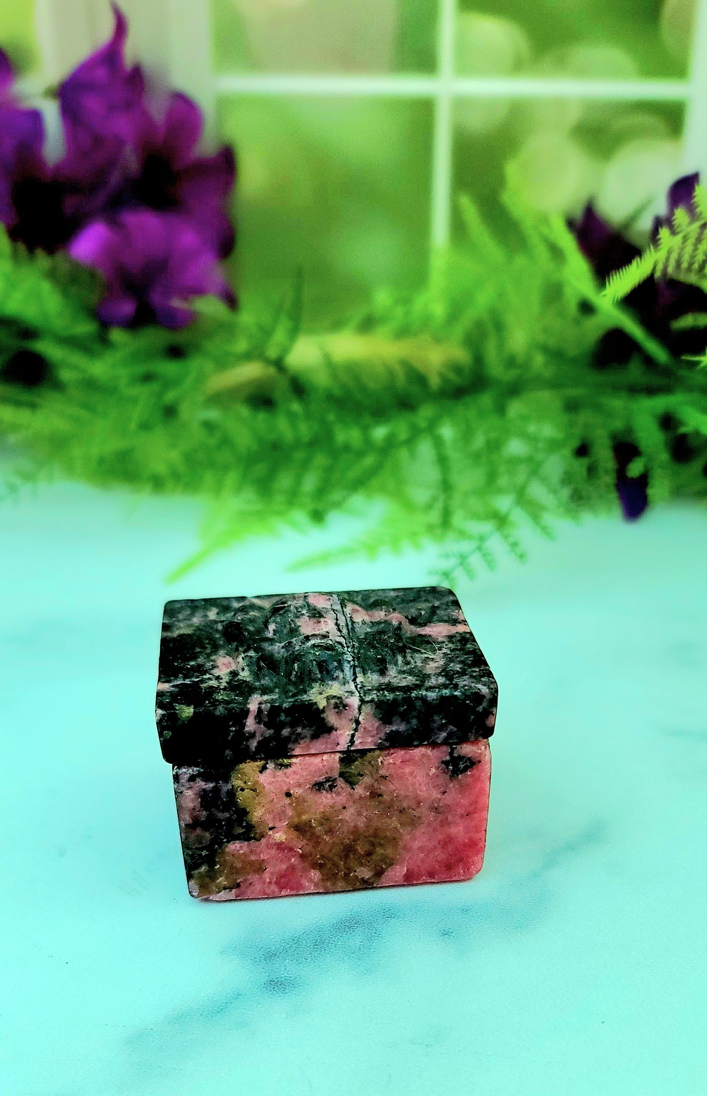 Rhodonite Crystal Box