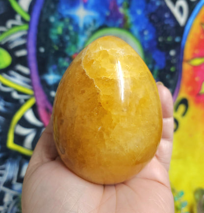 Golden Healer w/Druzy Egg