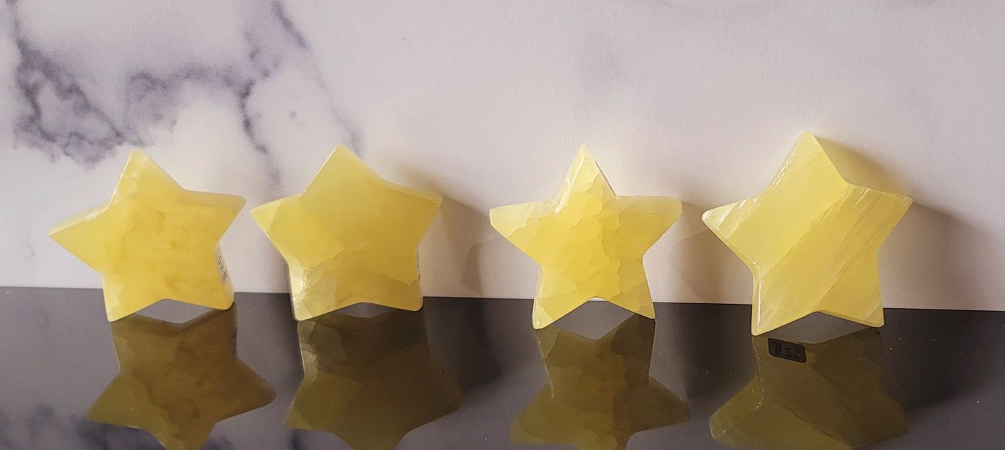 Lemon Calcite Stars